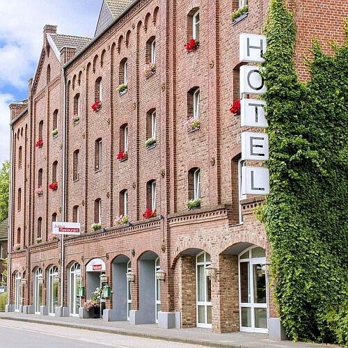 Hotel Dampfmühle Außenansicht Front